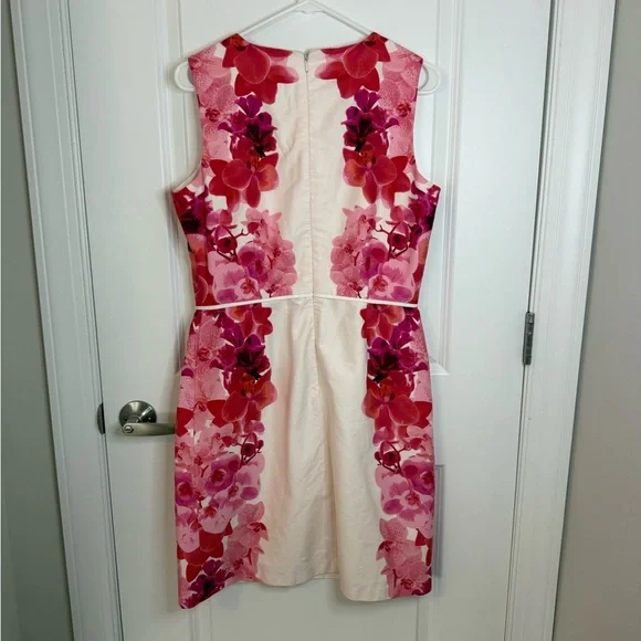 Calvin Klein Floral Sheath Dress - Picture 3 of 4
